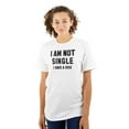 thumbnail image 1 of Not Single Have Dog Doggy Owner Lover Women's Graphic T Shirt Tees Brisco Brands M, 1 of 5