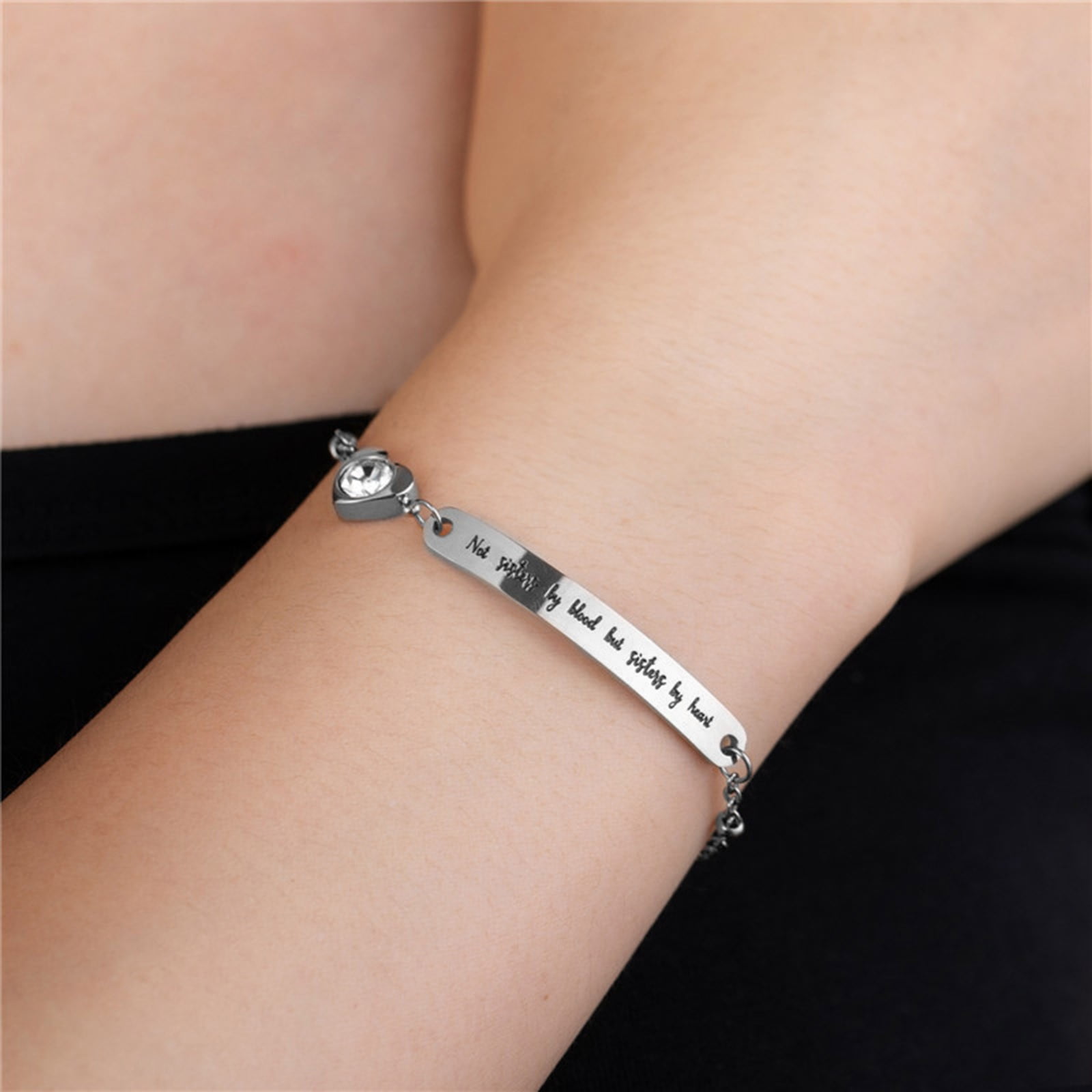 Not Sisters By Blood But Sisters By Heart Bracelets Jewelry Best