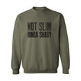 thumbnail image 1 of Not Slim Kinda Shady Crewneck Sweatshirt, 1 of 3