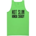 thumbnail image 1 of Not Slim Kinda Shady Neon Tank Top, 1 of 1