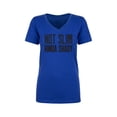thumbnail image 1 of Not Slim Kinda Shady Womens V-Neck T-Shirt, 1 of 2