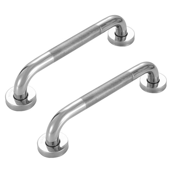 Stainless Steel Bathroom Grab Bathroom Safety Handles set Not Slip Grip for Home Cares Safety Rail Support for Elderly