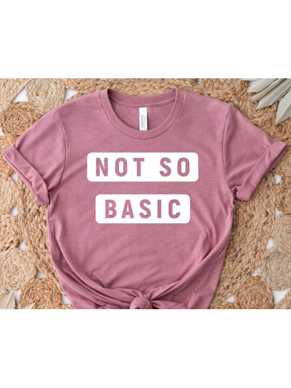 Not So Basic TShirt Coco Boho Design