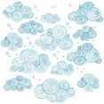 thumbnail image 1 of Not So Cirrius Wall Stickers, by WallPops 41 Pack, 1 of 4