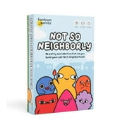 FamBam Games Not So Neighborly Card Game, Ages 7+, Perfect for Game Nights (Walmart Exclusive)