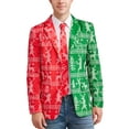 thumbnail image 1 of Not So Suit Suit Men's Christmas Holiday Blazer and Tie, 1 of 1