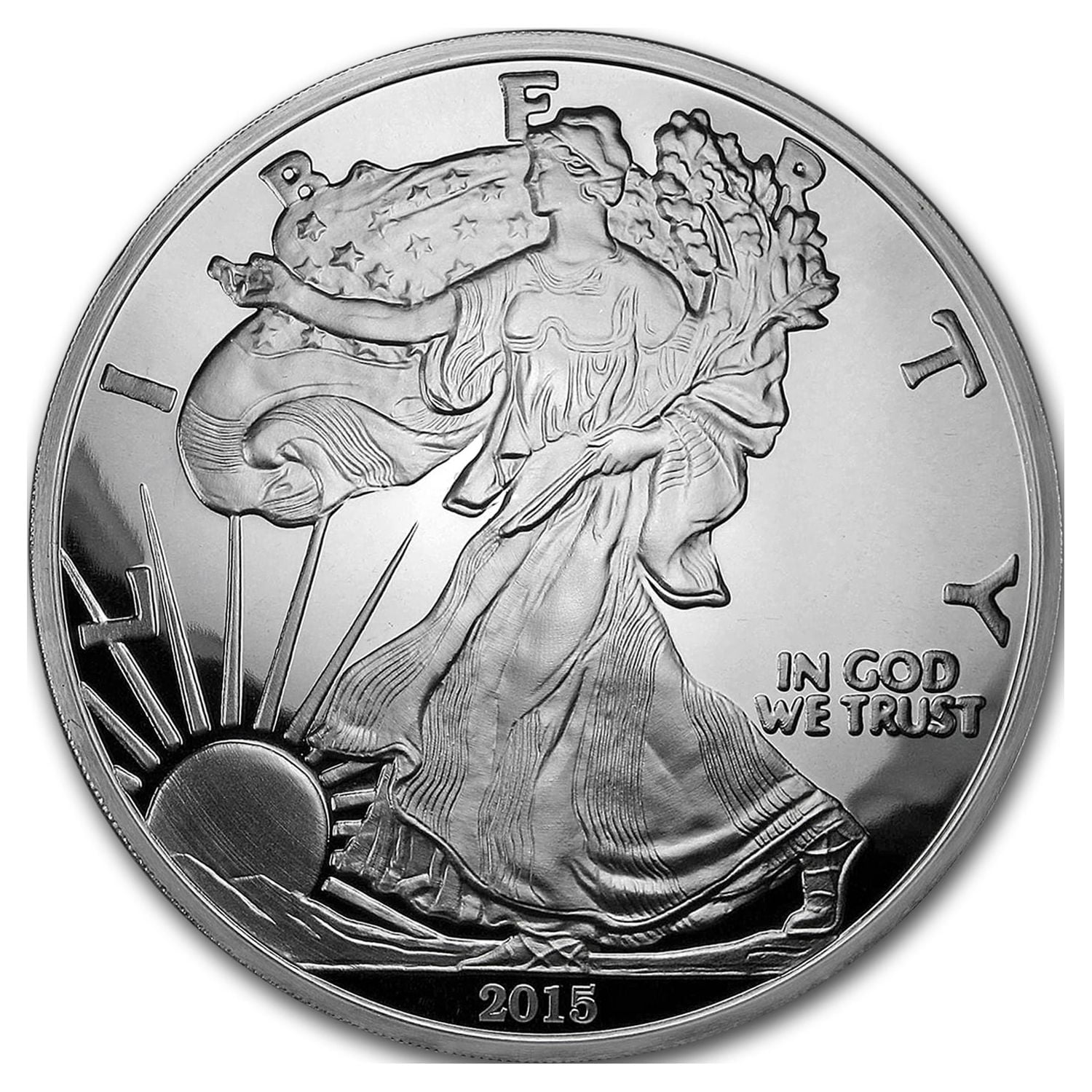 Not Specified 2015 Silver Eagle 4 oz Silver Round Coin