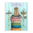 thumbnail image 1 of Not Spoiled Well Trained Funny Cartoon Pet Dog Design Oversized Wall Plaque Art by Gary Patterson, 1 of 6