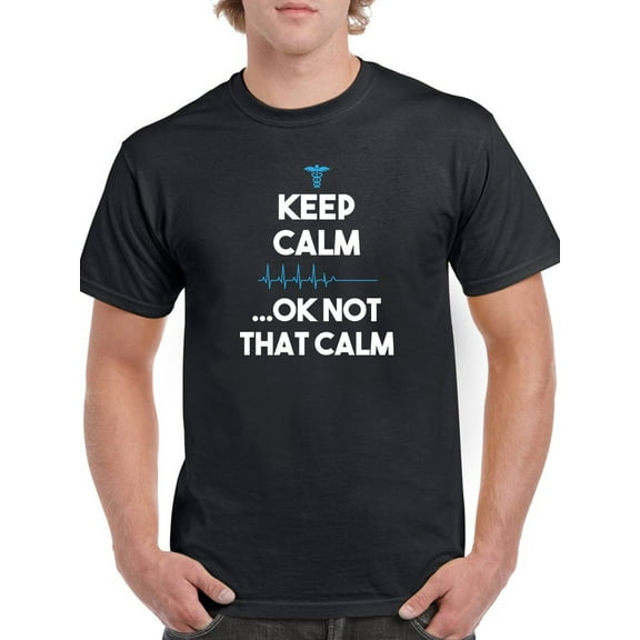 Not That Calm T-Shirt Men -Smartprints Designs, Male Large