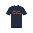 thumbnail image 1 of Not That Deep Gothic Design Men's T-shirt, 1 of 3
