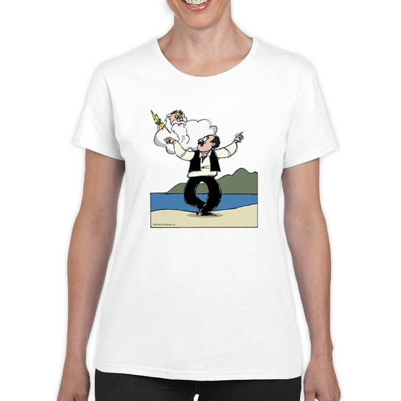 Not The Time For Dancing T-Shirt Women -Wilfred Hildonen Designs, Female 3X-Large