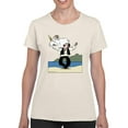 thumbnail image 1 of Not The Time For Dancing T-Shirt Women -Wilfred Hildonen Designs, Female Large, 1 of 4