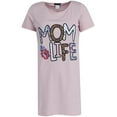 thumbnail image 1 of Not Tired  Mom Life Short Sleeve Night Shirt (Women), 1 of 5