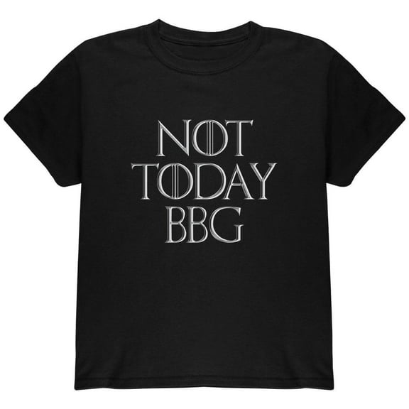 Not Today BBG Video Gamer Youth T Shirt Black YMD