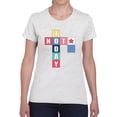thumbnail image 1 of Not Today Crossword Design T-Shirt Women -Image by Shutterstock, Female Medium, 1 of 4