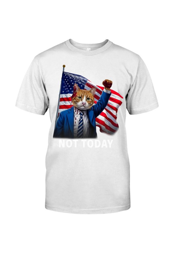 Not Today Graphic Design Everyday Casual Statement T-Shirt