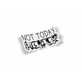 thumbnail image 1 of Not Today Hefer Waterproof Sticker, 1 of 1