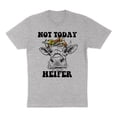 thumbnail image 1 of Not Today Heifer Shirt Unisex X-Large Grey, 1 of 5