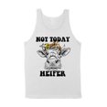 thumbnail image 1 of Not Today Heifer Tank Top Unisex 2X-Large White, 1 of 5