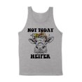 thumbnail image 1 of Not Today Heifer Tank Top Unisex Medium Grey, 1 of 5