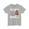 thumbnail image 1 of Not Today! Leo Chenal #54 Football Cartoon Unisex Heavy Cotton Tee-KFTLC001-Sport Grey-XL, 1 of 3