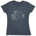 thumbnail image 1 of Not Today Satan Sarcastic Humor Novelty Funny Women's Casual Tees, 1 of 3