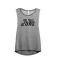 thumbnail image 1 of Not Today Zurg Women's Fashion Sleeveless Muscle Workout Yoga Tank Top Heather Grey Grey Small, 1 of 3