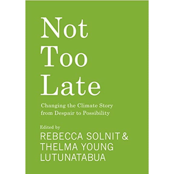Pre-Owned Not Too Late : Changing the Climate Story from Despair to Possibility (Paperback) 9781642598971