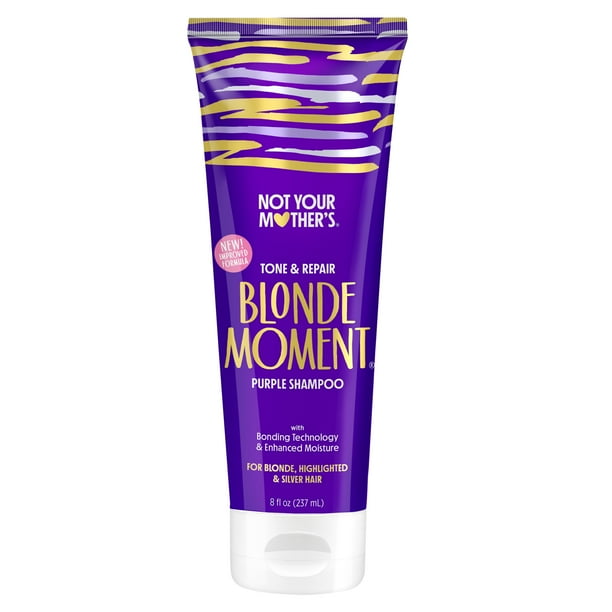 Not Your Mother's Blonde Moment Purple Shampoo for Blonde, Highlighted