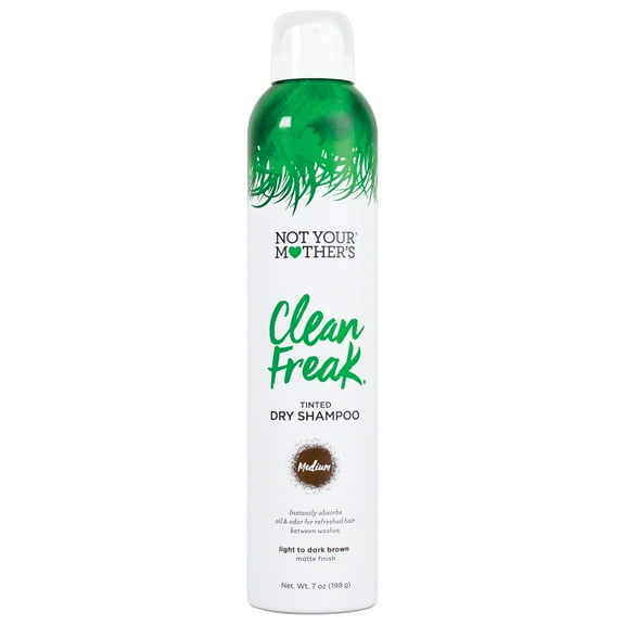 Not Your Mother's Clean Freak Medium Tint Dry Shampoo Spray, 7 oz