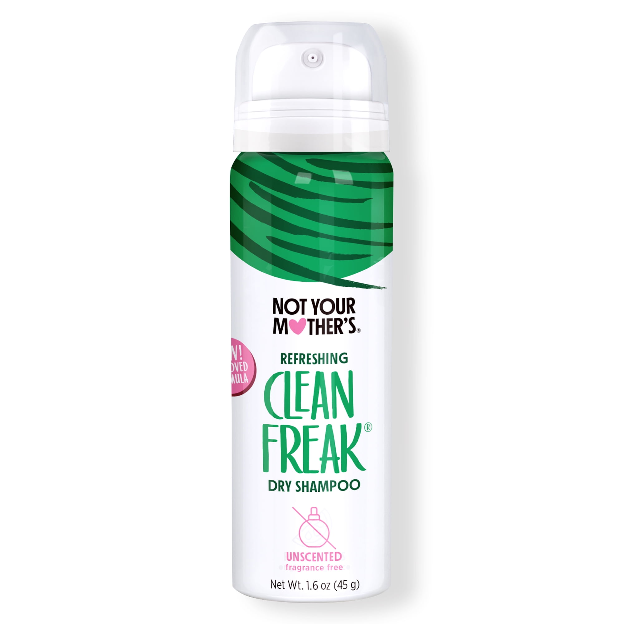 Not Your Mother's Clean Freak Unscented Dry Shampoo, 1.6 oz Travel Size