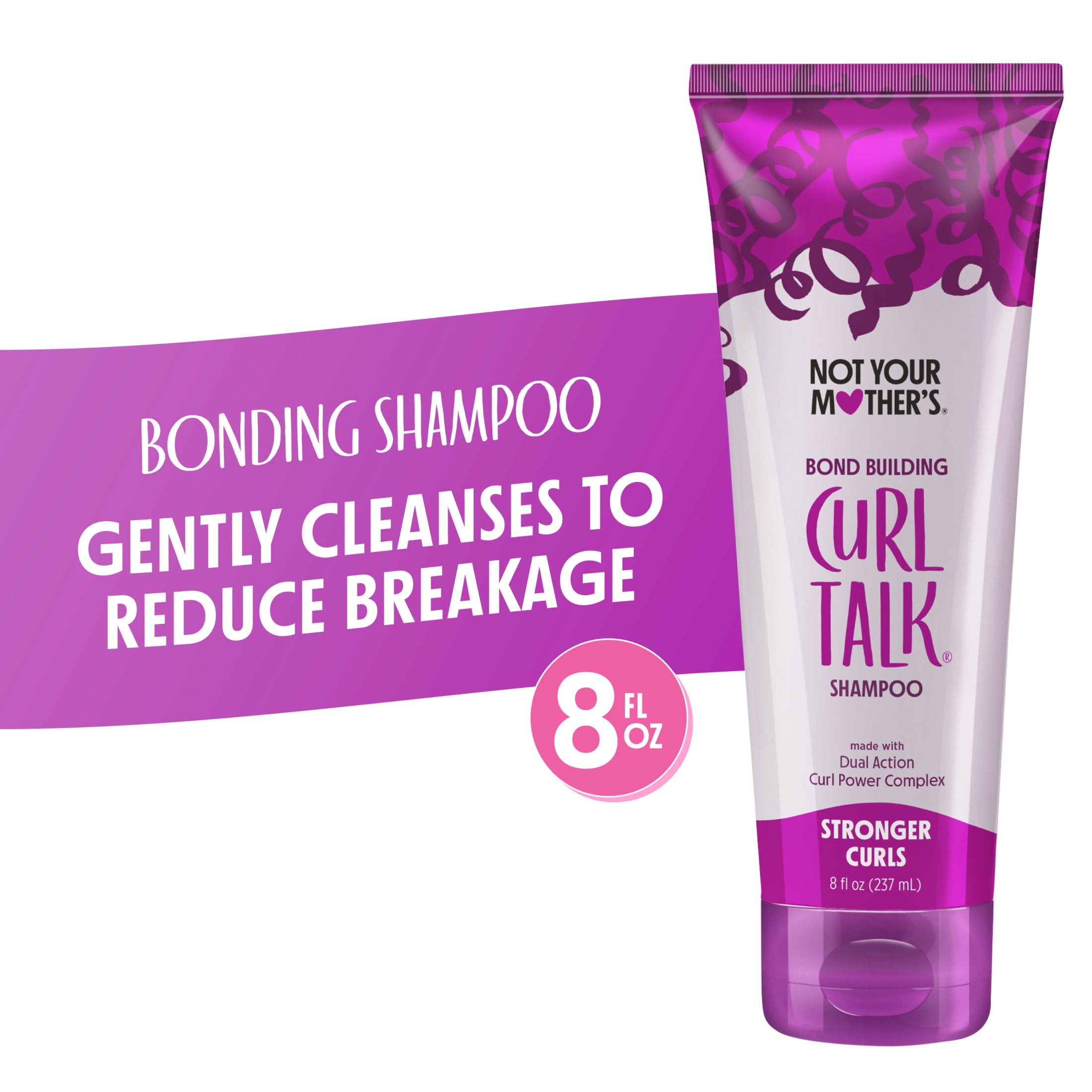 Not Your Mother's Curl Talk Bond Building Shampoo for Curly Hair, 8 fl oz