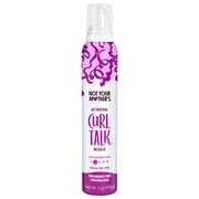 Not Your Mother's Curl Talk Curl Activating Hair Mousse, Fragrance-Free and Protein-Free, 7 oz