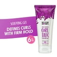 thumbnail interactive-video image 1 of Not Your Mother's Curl Talk Frizz Control Sculpting Hair Gel, Flexible-Firm Hold, 6 fl oz, 1 of 11