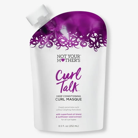 Not Your Mother's Curl Talk Masque, Superfood & Sunflower Seed Extract, 8.5 oz