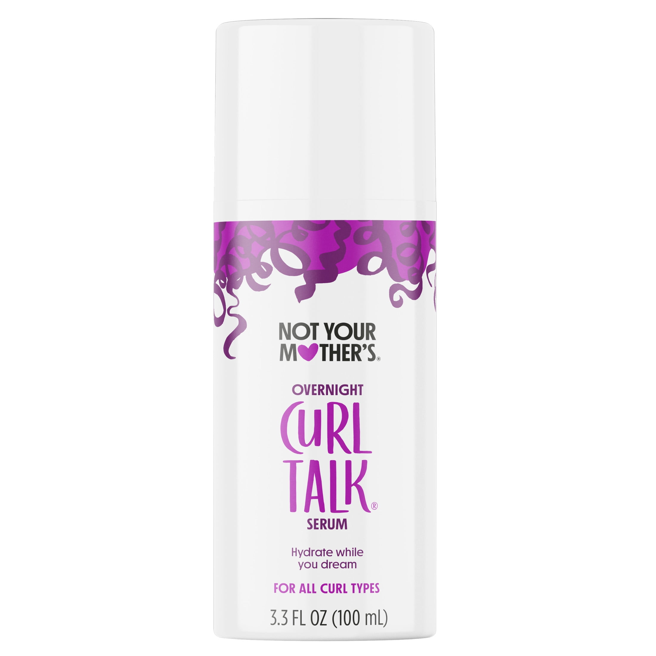 Not Your Mother's Curl Talk Overnight Sleep Serum for Deep Hydration, 3.3 fl oz