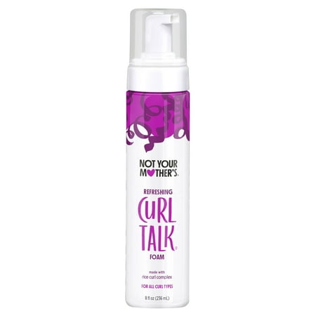 Not Your Mother's Curl Talk Refreshing Curl Foam, 8 fl oz (2 Pack)
