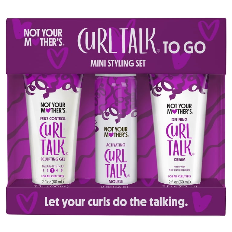 Not Your Mother's Curl Talk To Go Mini Styling Kit, Travel-Sized