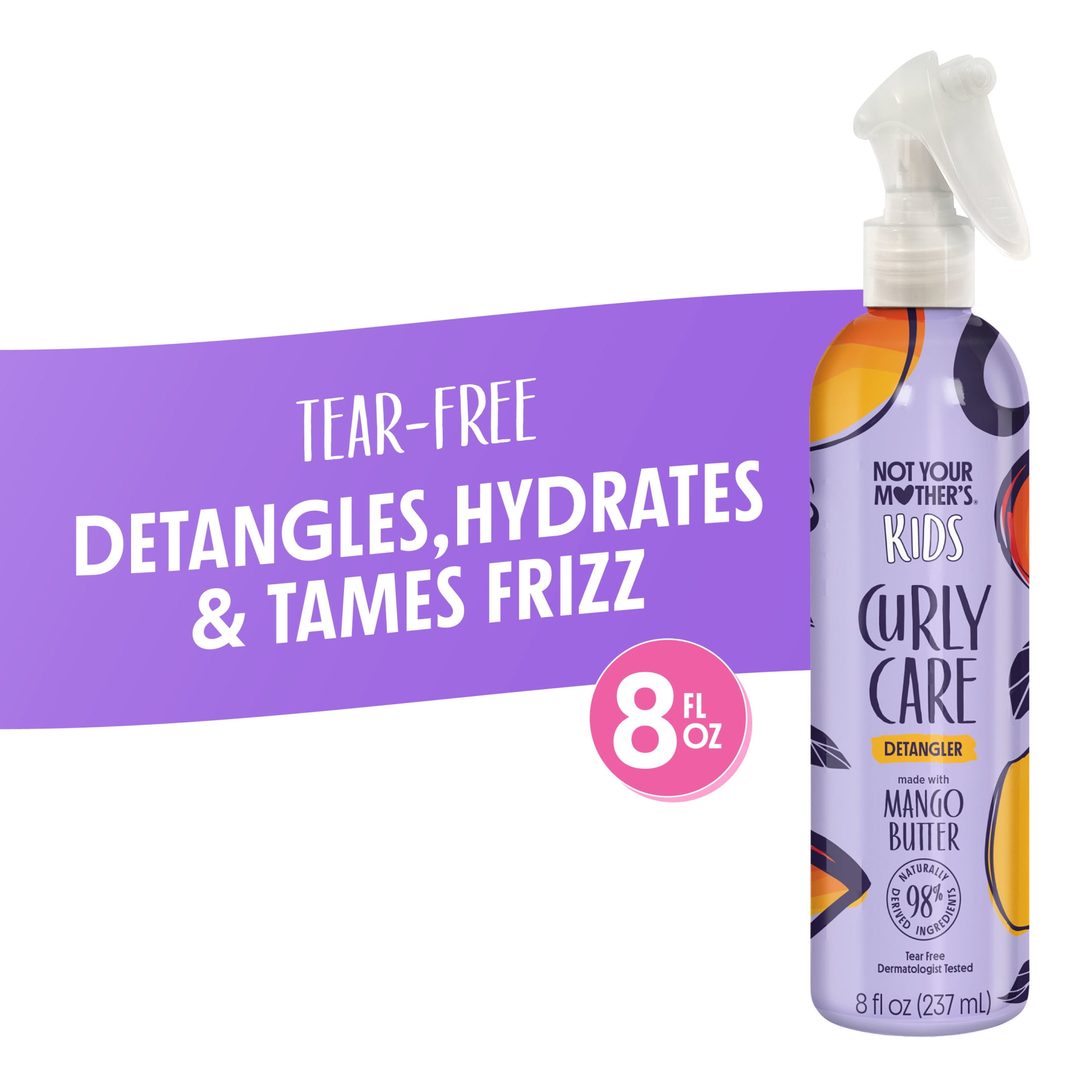 Not Your Mother's Kids Curly Care Detangler Spray, 8 fl oz