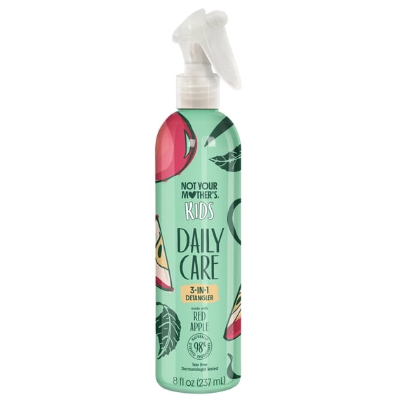 Not Your Mother's Kids Daily Care 3-in-1 Detangler Spray, Red Apple Scent, 8 fl oz