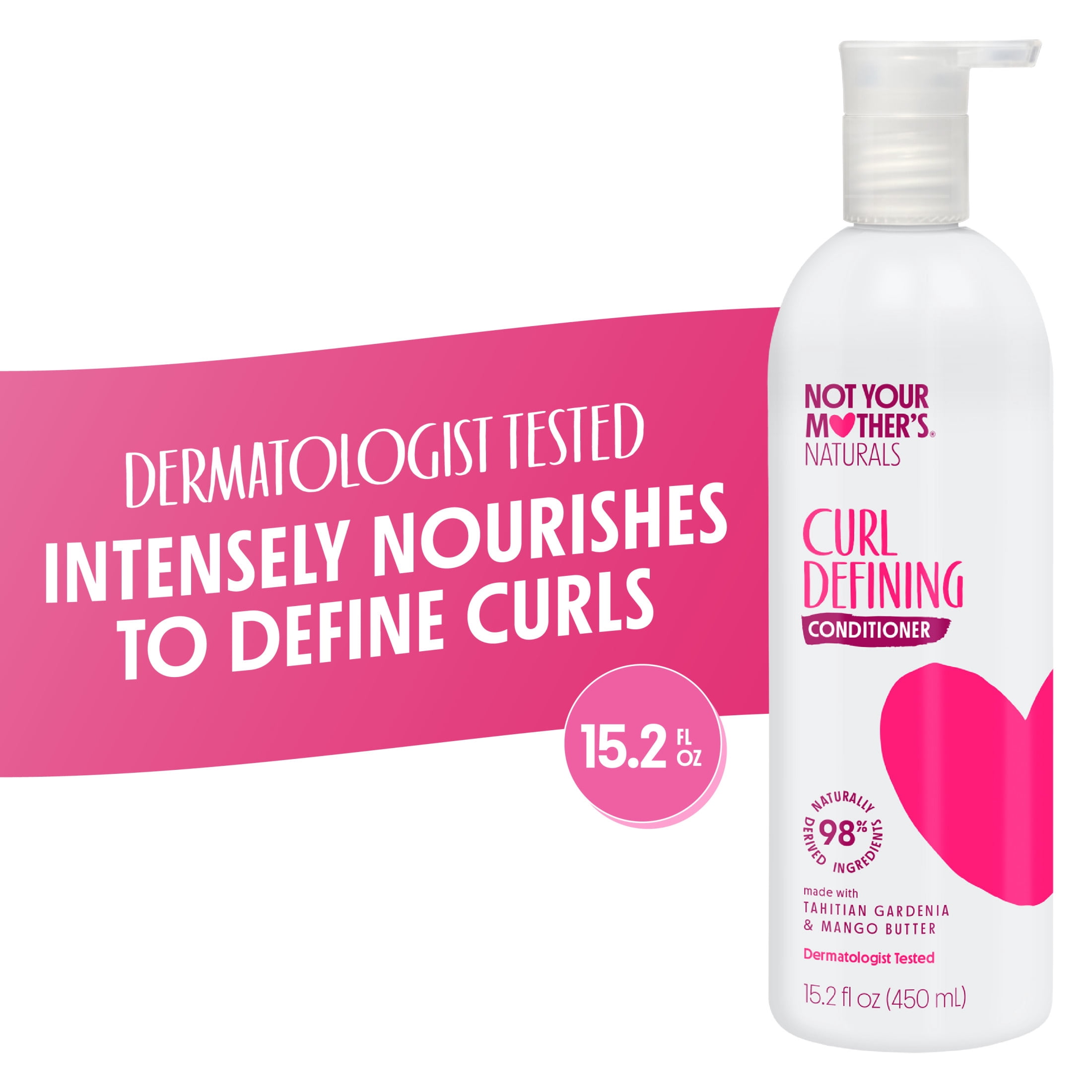 Not Your Mother's Naturals Tahitian Gardenia & Mango Butter Curl Defining Hair Conditioner, 15.2 oz