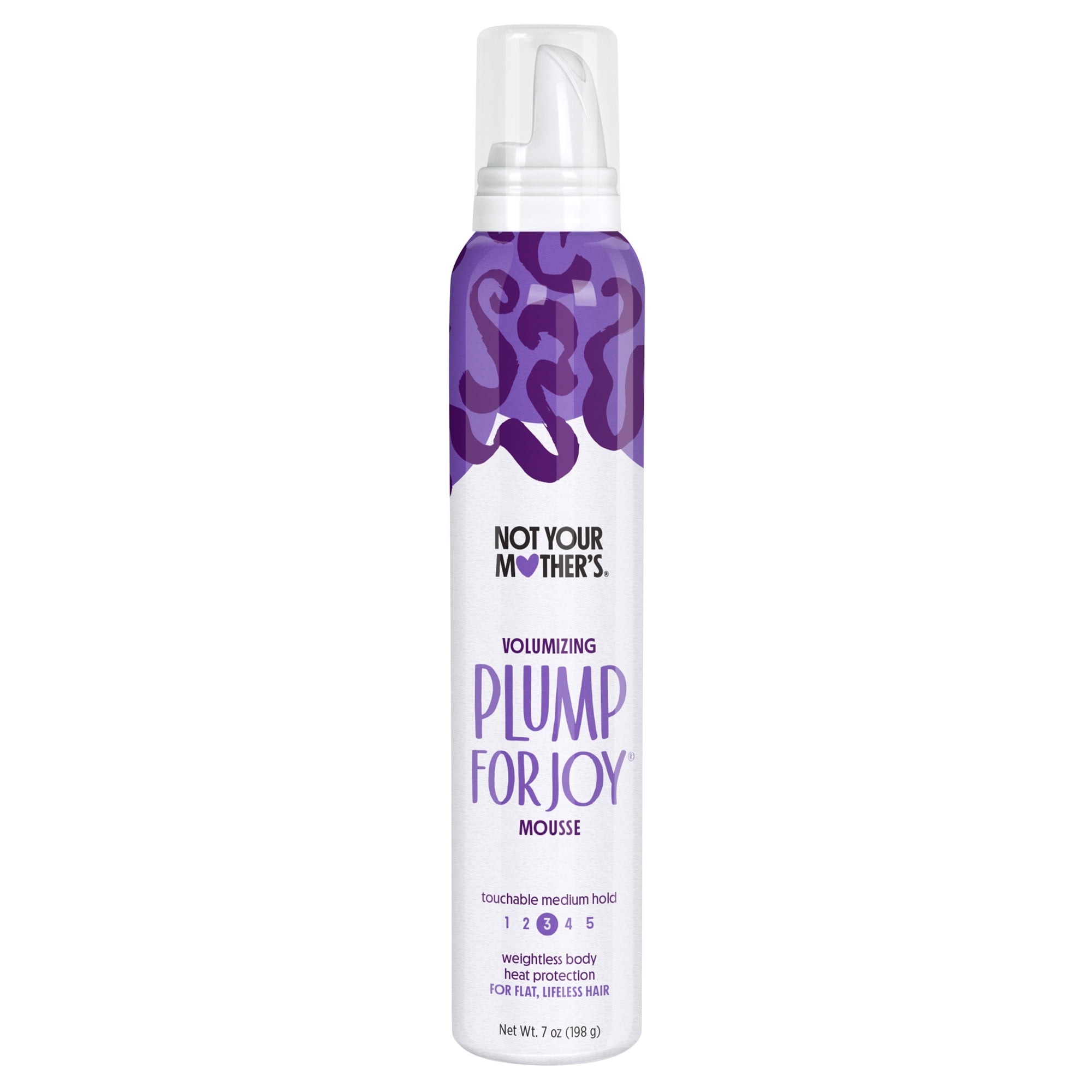 Not Your Mothers Plump for Joy Volumizing Mousse, 7 oz
