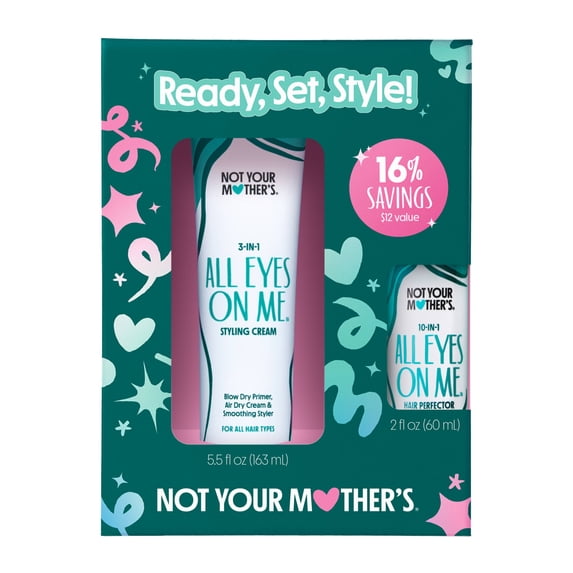 Not Your Mother's Ready, Set, Style! Kit with All Eyes On Me 10-in-1 Hair Perfector & Styling Cream