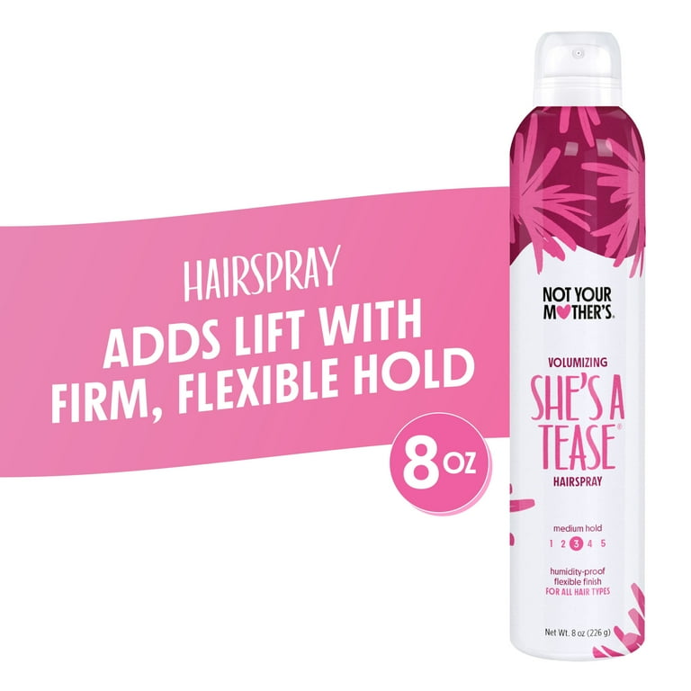 Not Your Mother's Volumizing Hairspray for Straight Hair, Floral