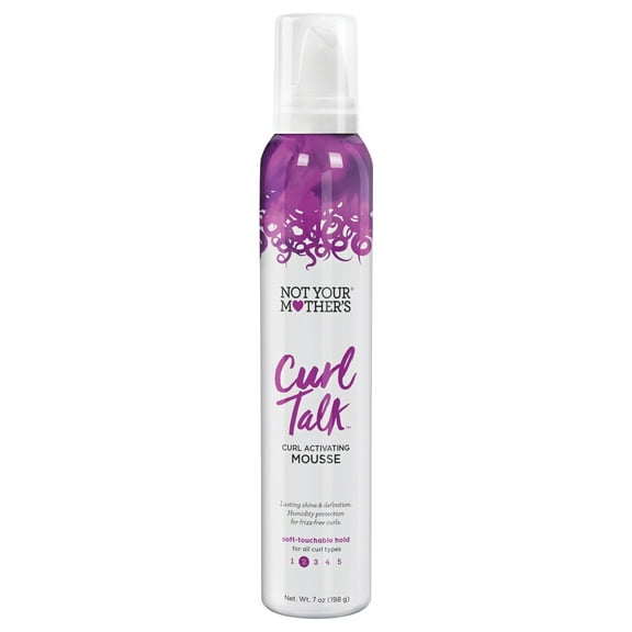Not Your Mothers Curl Talk Curl Activating Mousse 7oz (Pack of 3)