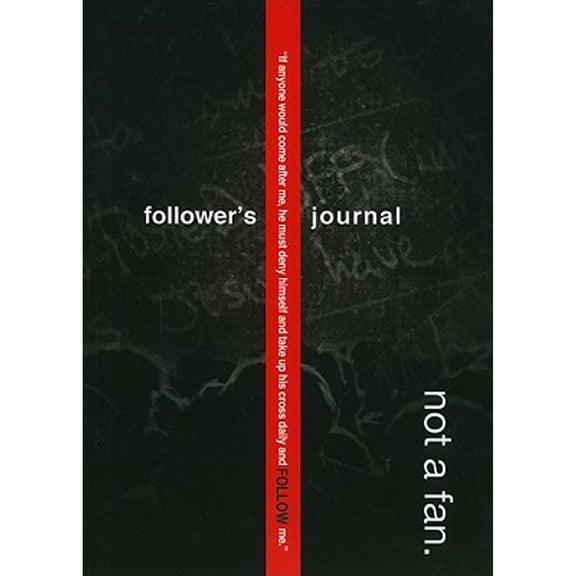 Pre-Owned Not a Fan Follower's Journal (Paperback) by Zondervan
