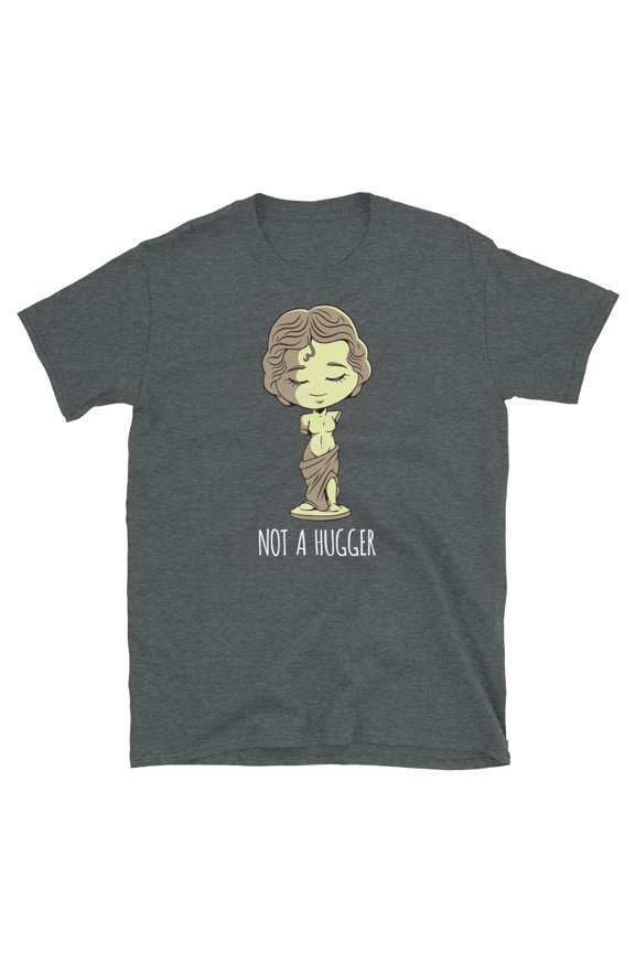 Not a Hugger Venus de Milo Chibi Anime Greek Goddess Short-Sleeve Unisex T-Shirt