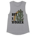 thumbnail image 1 of Not a Hugger Women's Muscle Tank Large Heather Grey, 1 of 5