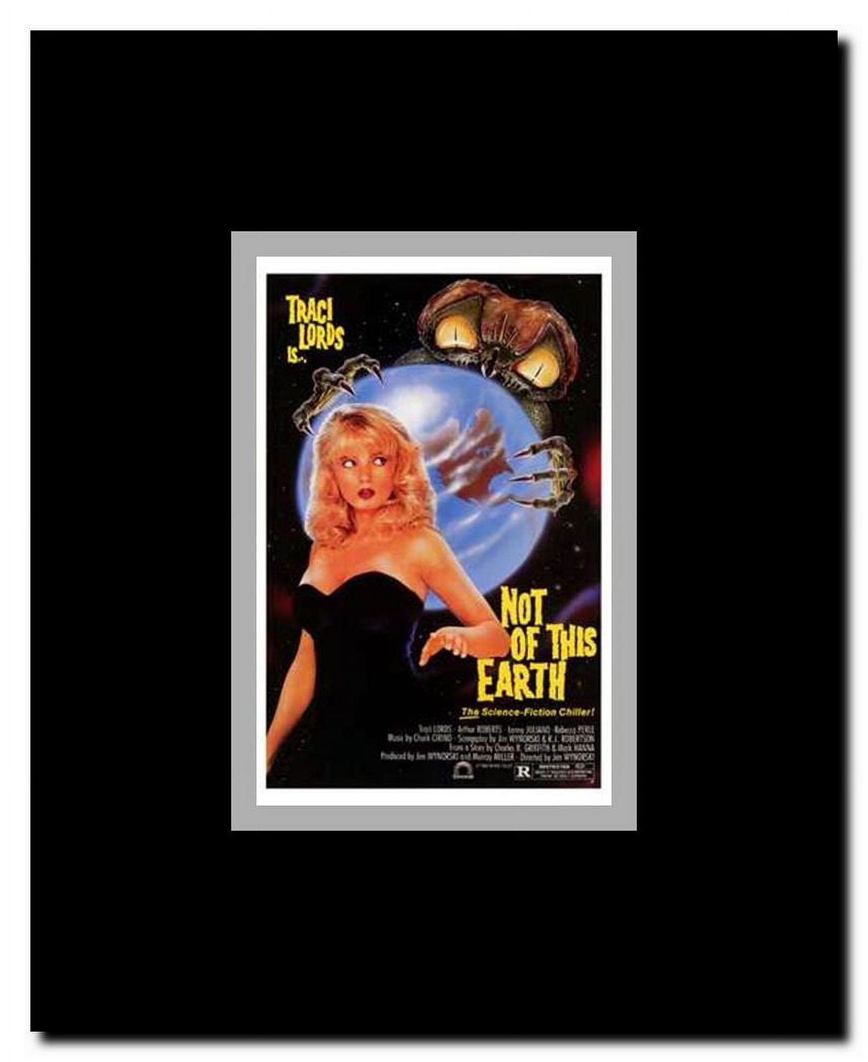 Not of This Earth Framed Movie Poster