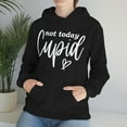 thumbnail image 1 of Not today Cupid Valentine's Unisex Heavy Blend™ Hooded Sweatshirt, 1 of 9